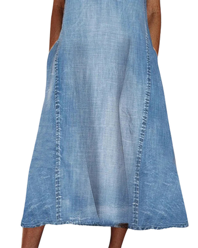 Sofia | Bequemes Denimkleid