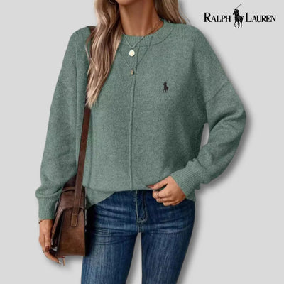 Ꮢalph Lauren™ Weicher Pullover mit zeitlosem Stil