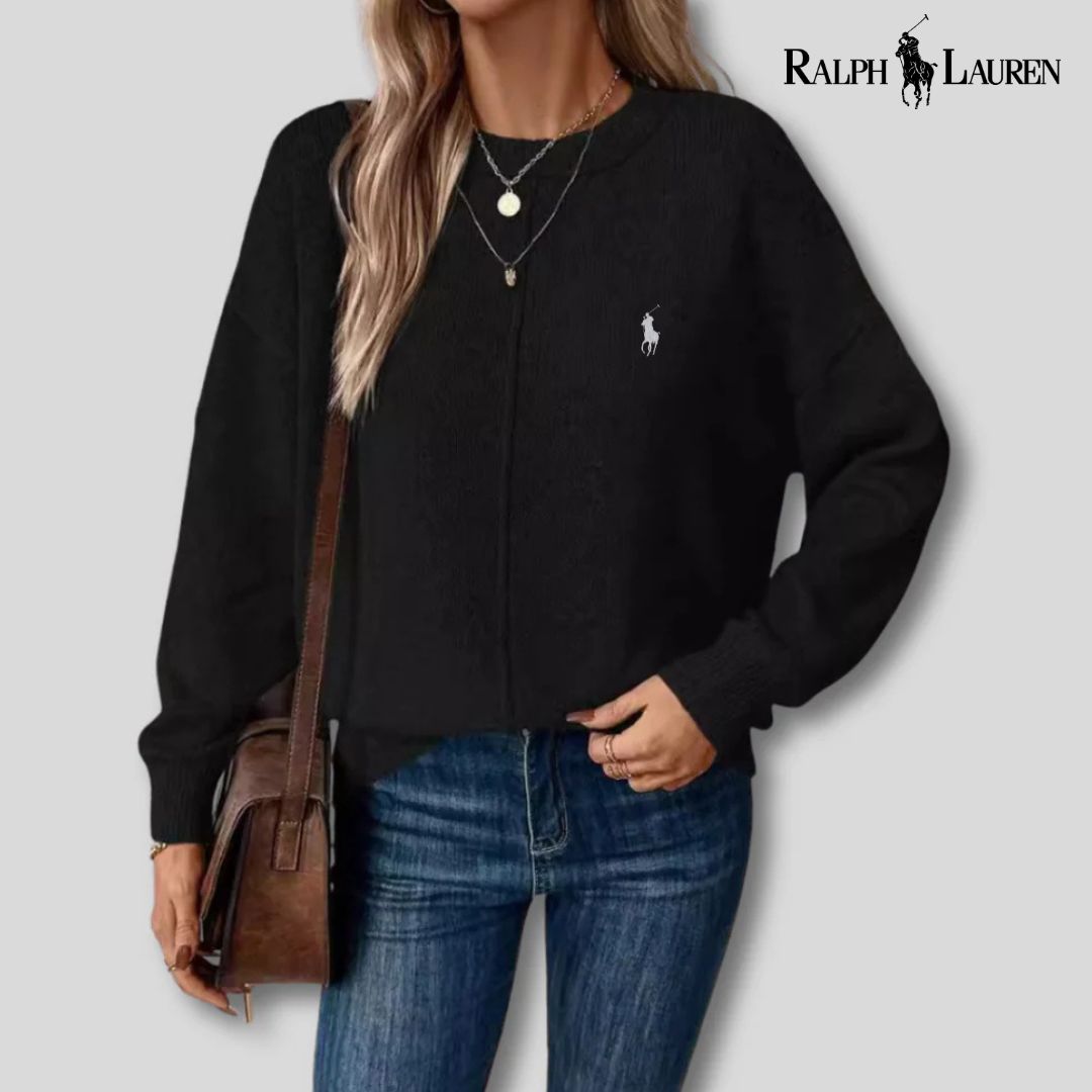 Ꮢalph Lauren™ Weicher Pullover mit zeitlosem Stil