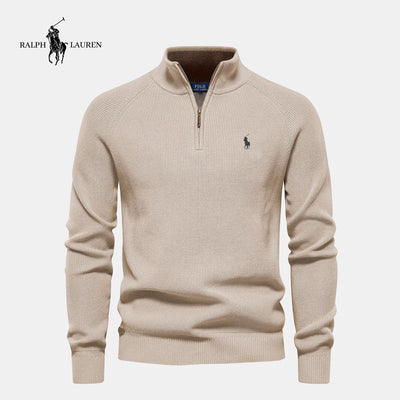 Ꮢalph Lauren™ Premium Half-Zip Pullover