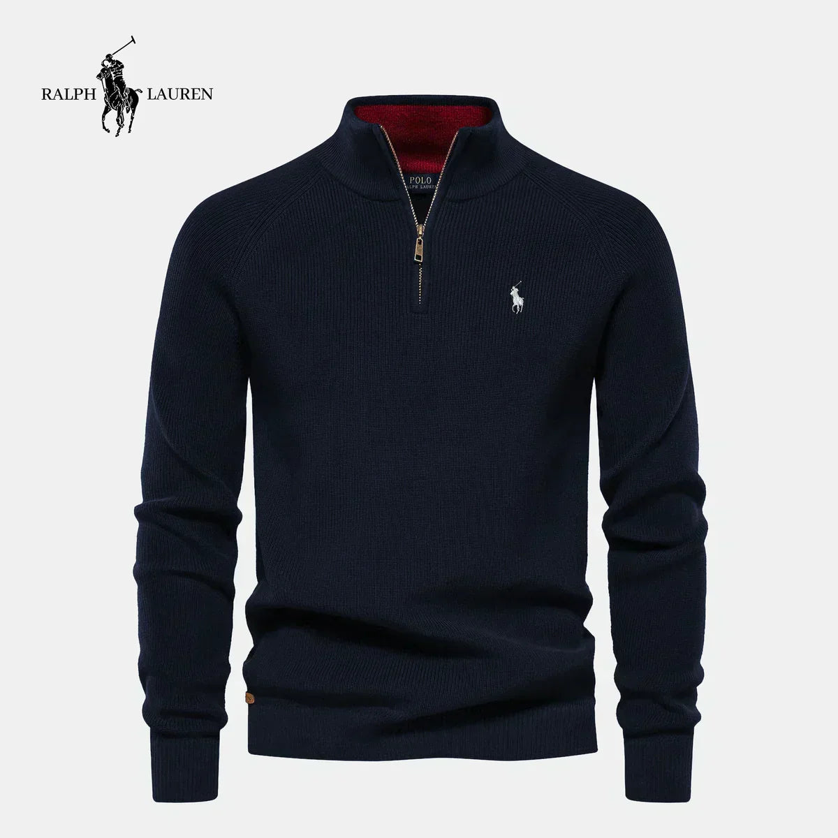 Ꮢalph Lauren™ Premium Half-Zip Pullover