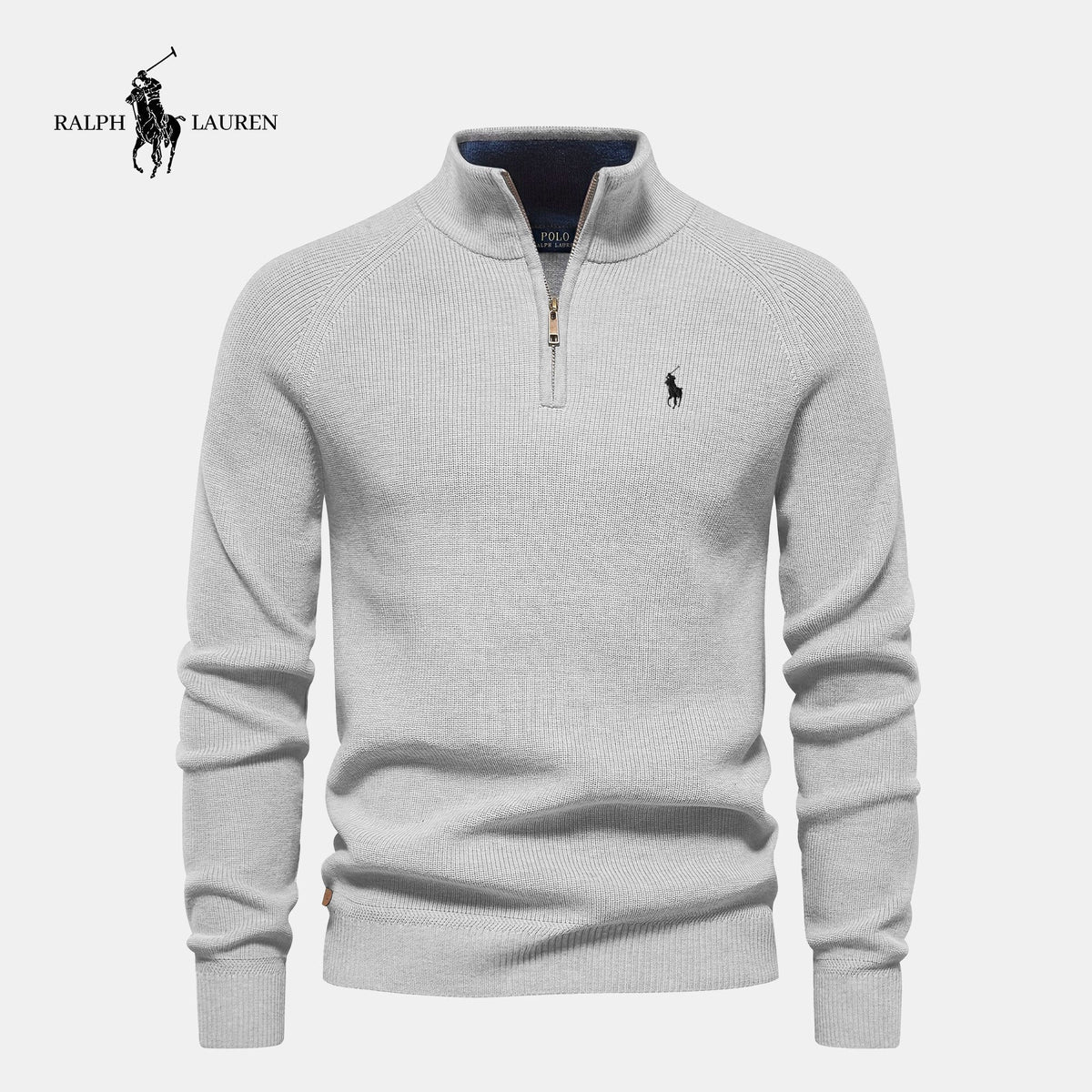 Ꮢalph Lauren™ Premium Half-Zip Pullover