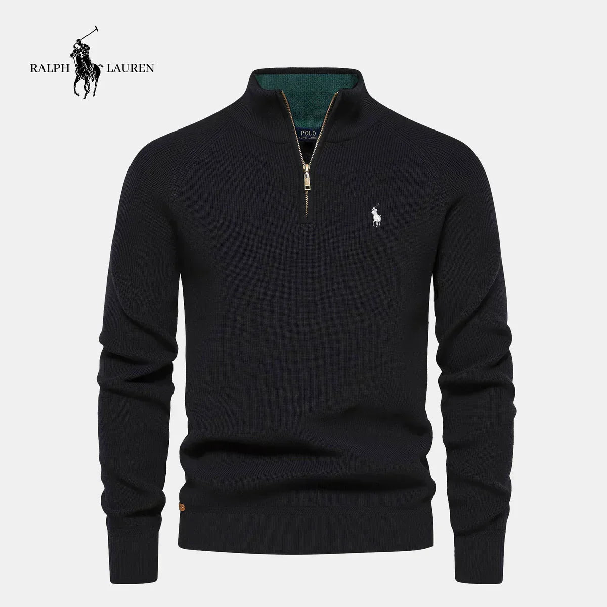Ꮢalph Lauren™ Premium Half-Zip Pullover
