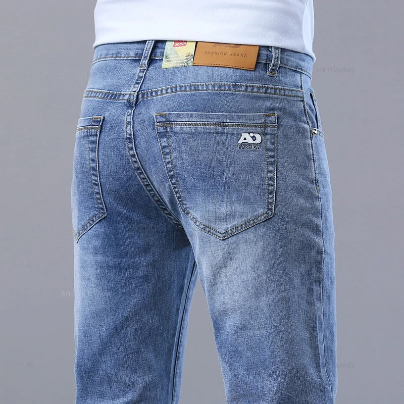 AD Fashion™ Klassische Herren Slim Jeans