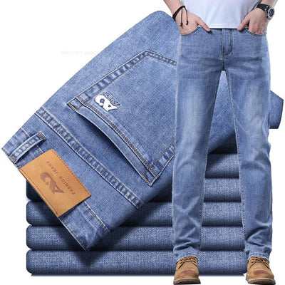 AD Fashion™ Klassische Herren Slim Jeans