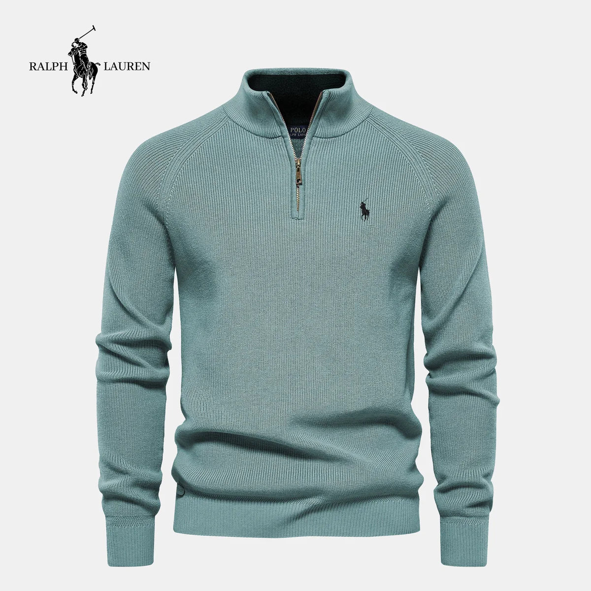 Ꮢalph Lauren™ Premium Half-Zip Pullover